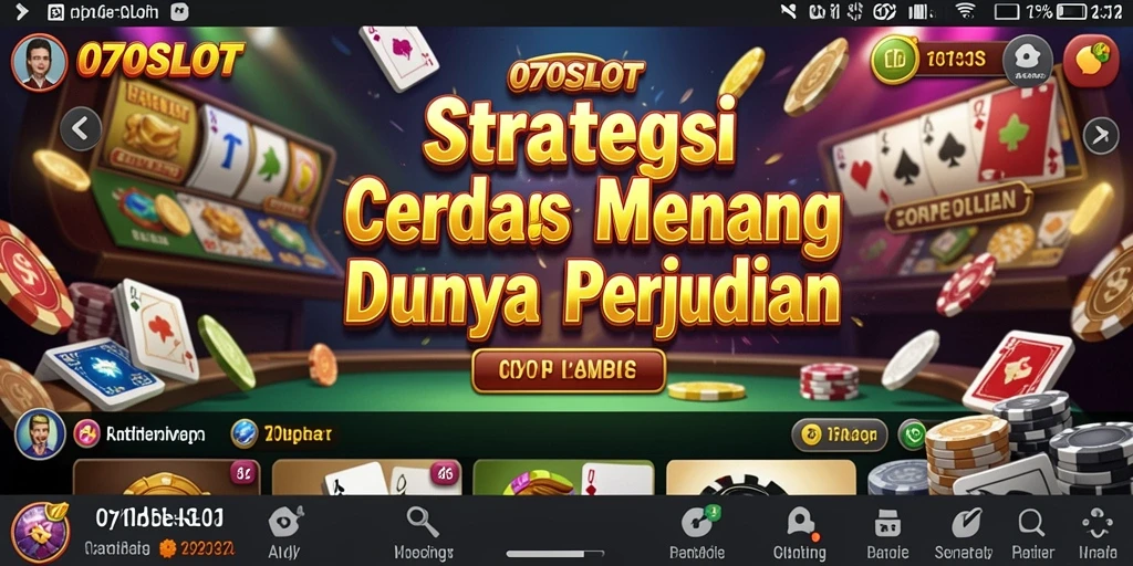 Tampilan menarik dari gameplay <strong>070SLOT</strong> menyajikan keseruan strategi dan taruhan.