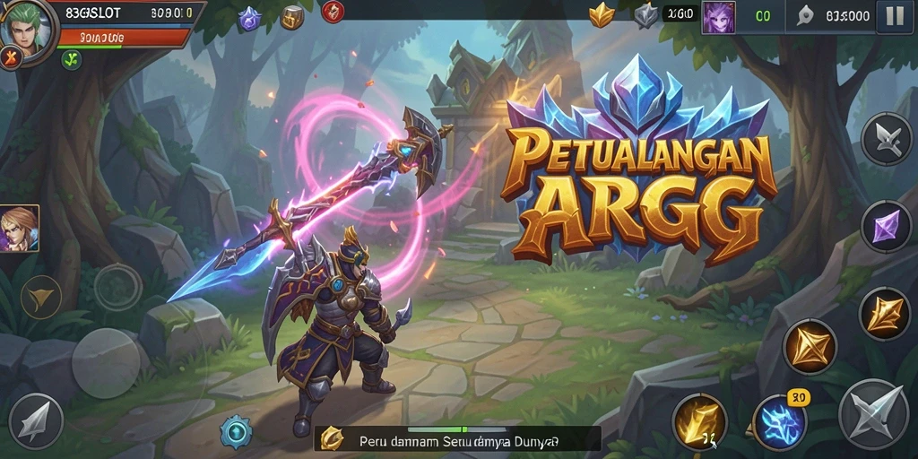 Tangkapan layar permainan 8368SLOT menampilkan aksi seru dalam dunia ARPG.