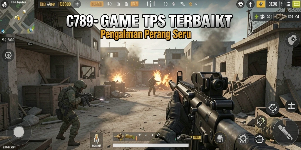 Tampilan gameplay C789 dengan aksi seru dan grafis memukau.