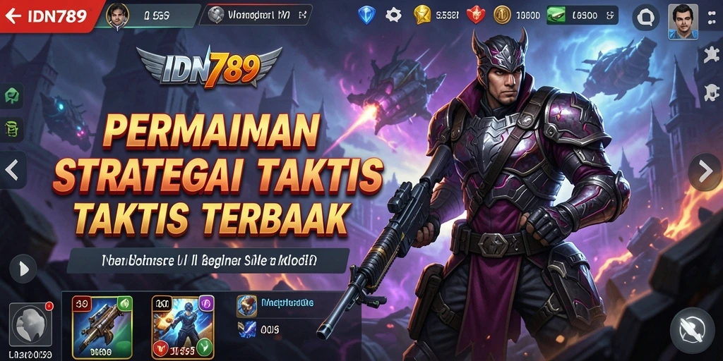 Tampilan gameplay IDN789 dengan aksi strategi yang mendebarkan.