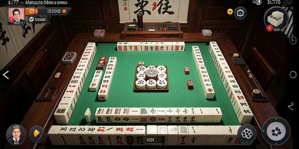 Tampilan gameplay Mahjong L777 yang menarik dan interaktif.