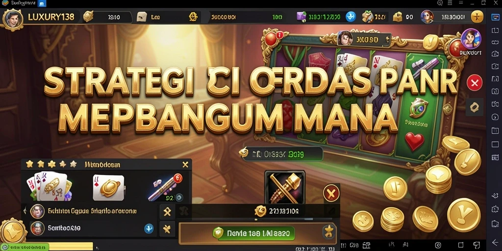 Tampilan gameplay LUXURY138 yang menarik dan mendebarkan.