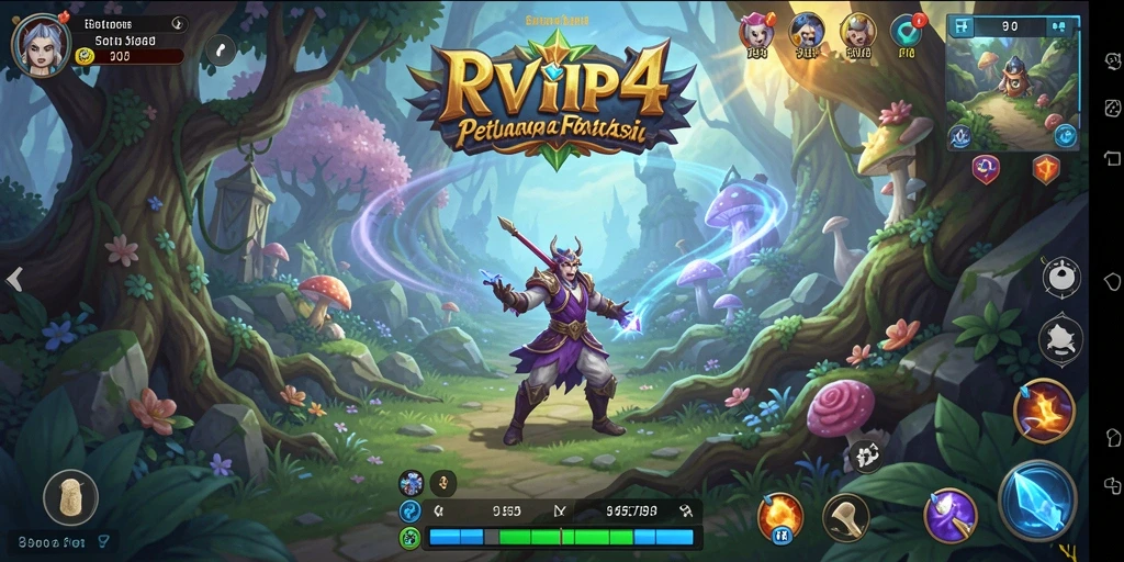 Tampilan screenshot RPVIP4 menampilkan aksi seru dalam petualangan yang mendebarkan.
