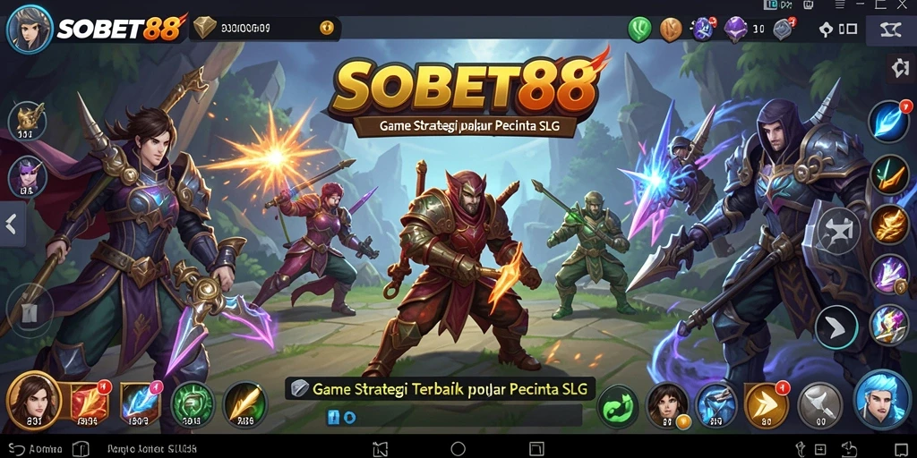 Screenshot gameplay SOBET88 yang menampilkan aksi strategis seru.